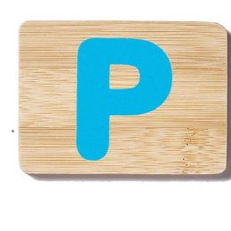 Name Train Bamboo Letter P