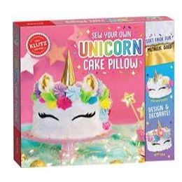 Klutz Sew Your Own Unicorn Cake Pillow