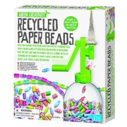 4m Green Creativity Recycled Paper Beads