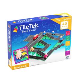 TileTek - 40 Piece Tile Topper - Road Pack