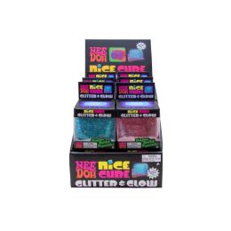 Schylling Nee Doh Glitter & Glow Nice Cube