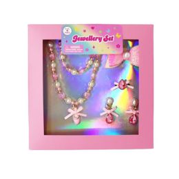 Pink Poppy Ballerina Jewellery Set