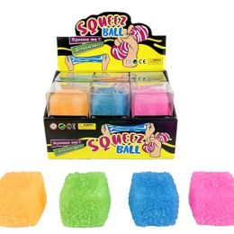 Squishy Textured Cube assorted