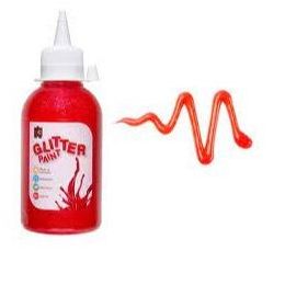 Glitter Paint 250ml Fairy Pink (d)