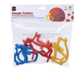 Dough Cookie Cutters Farm Animal 6