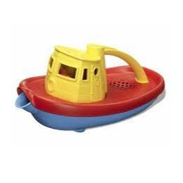 Green Toys Tugboat Red/Yellow/Blue