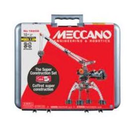 Meccano Super Construction Set In Case