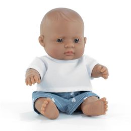 Miniland My Friends & Me Latin Boy Baby Doll 21Cm