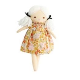 Alimrose Mini Matilda Asleep Awake Sweet Marigold 24cm