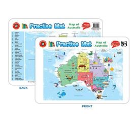 Practise Mat Map Of Australia