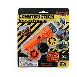 LED Projector Torch With Construction Vehicles