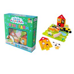 Buddy & Barney Bath Time Build & Play Farm