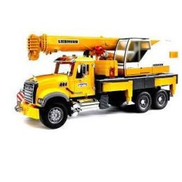 Bruder 1:16 Mack Granite Liebherr Crane