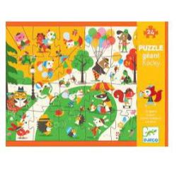 Djeco 24pc Flocky Square Giant Puzzle