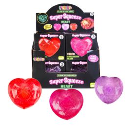 Smoosho's Super Squeeze Glow in the Dark Heart