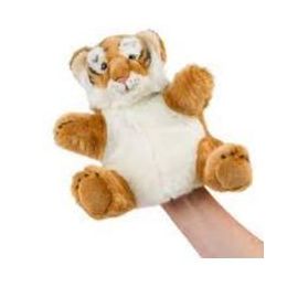 National Geographic Hand Puppet Tiger