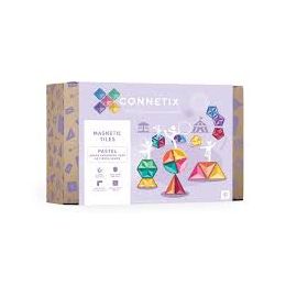 Connetix Magnetic Tiles Pastel Shape Expansion Pack 48pc