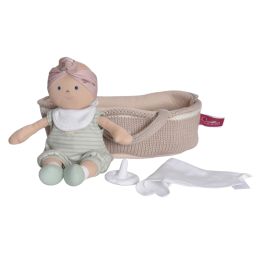 Bonikka Green Outfit Baby With Knitted Carry Cot
