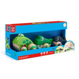 Hape Pull Along Frog Family