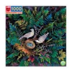 Eeboo 1000pc Birds In Fern