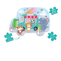 Ice Cream Party Truck Shaped Puzzle