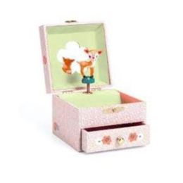 Djeco Music Jewellery Box Woodland Fawn