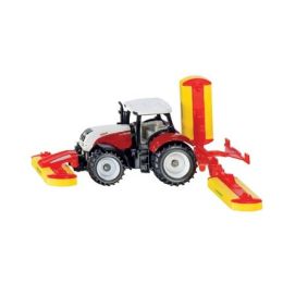 Siku Steyr with Pottinger Mower Combination