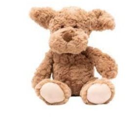 Petite Vous  Barney The Brown Dog Plush