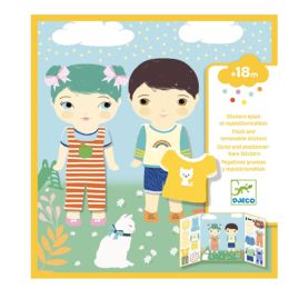 Djeco Clothes Stickers Set