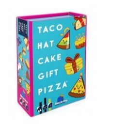 Blue Orange Taco Hat Cake Gift Pizza