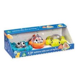 Elc Bathtime Rattle & Roll Friends