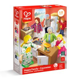 Hape Dolls Caucasian Family