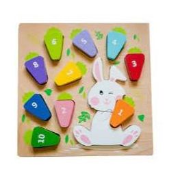 Kiddie Connect 123 Carrot Puzzle
