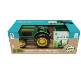 Green Toys John Deere Tractor & Board Book