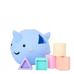 Jellystone Narwhal Shape Sorter Pastel