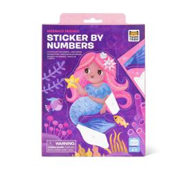 Tiger Tribe Sticker By Numbers - Mermaid Friends