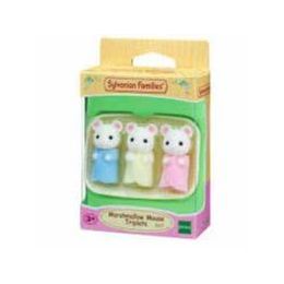 Sylvanian Marshmallow Mouse Triplets