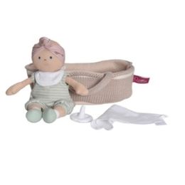 Bonikka Green Outfit Baby With Knitted Carry Cot