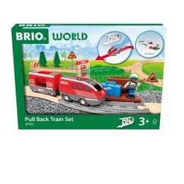 Brio Pullback Train Set 28 pieces