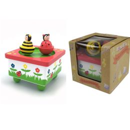 Bee & Ladybird Music Box