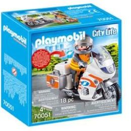Playmobil Emergency Motorbike (d)