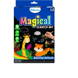 Skillmatics Magical Scratch Art Amazing Animals