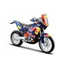Burago 1:18 KTM450 Dakar Rally Motorbike/SX-F Asst