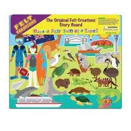 Felt Creations Explore Australia/New Zealand