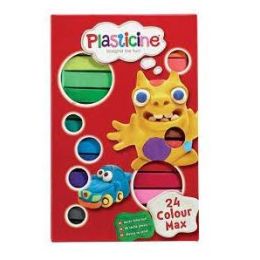 Plasticine 24 Colour Max (d)