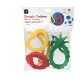 Dough Cookie Cutters Fruit Set Of 6