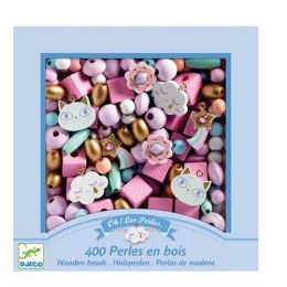 Djeco Rainbow Wooden Beads