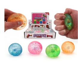 Squeeze Sugar Ball With Glitter 4cm