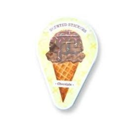 Peaceable Kingdom Ice Cream Scented Stickers Chocolate (d)