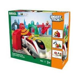 Brio Smart Tech Engine Set With Tunnel (d)